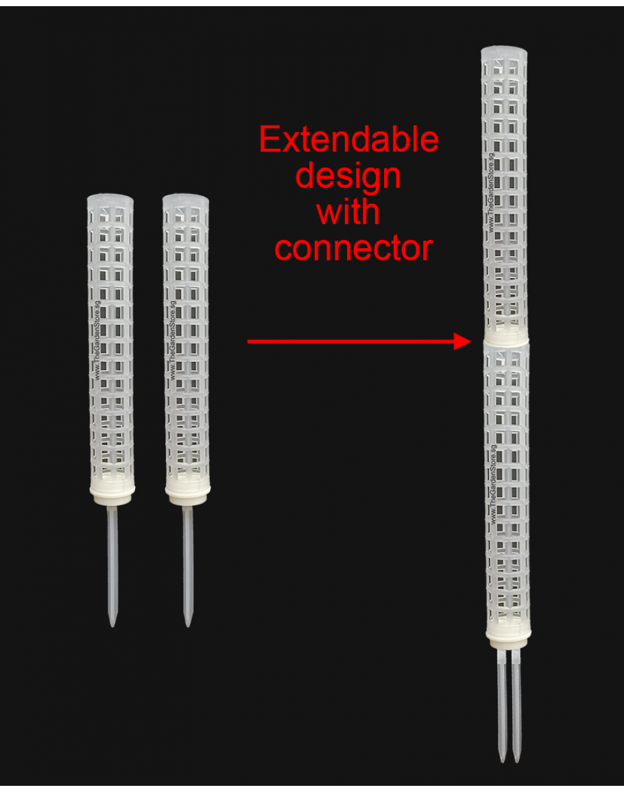 Extendable Plastic Moss Pole for Climbing Plants